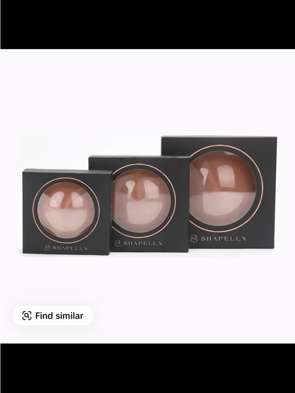 SHAPELLX SILICONE BREAST COVERS